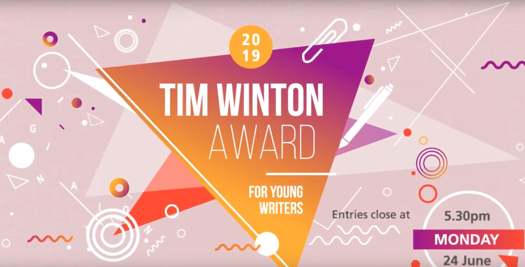 Tim Winton Award 2019